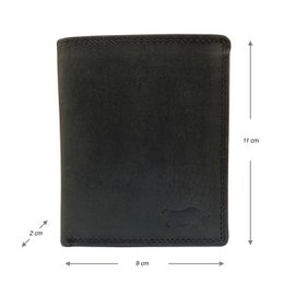 Pung Mænd - Pung Mænd - Arrigo Pung - Billfold model i 3 farver Buffalo Læder