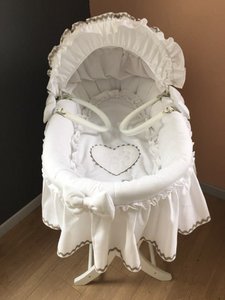 Emma weißer Stubenwagen