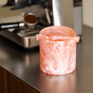 Knock Box | Coffee powder box | Pavone | Salmon