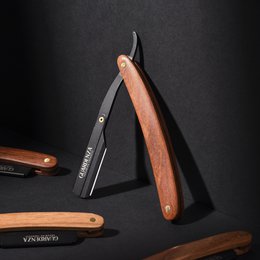 Guardenza Shavette "Cut Throat" barbermaskine (inkl. cover) - lige barbermaskine - barberkniv