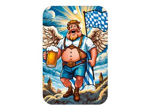 Lufterfrischer Bayern, 3 Düfte sort., 10x6,5cm