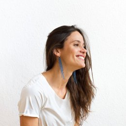 Riya glasperler øreringe