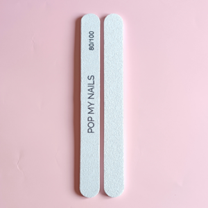 White nail file 80/100