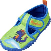 Aqua Schuhe Dino - blau / grün