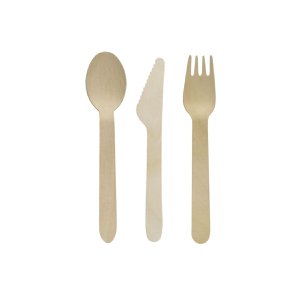 Fackelmann Move houten picknickbestek x30 per stuk