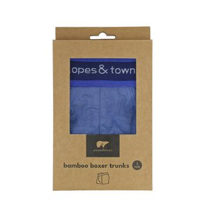 Bamboo boxer trunks sky blue