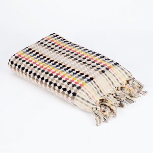 Badhanddoek licht geruit