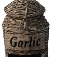 Aufbewahrungskorb 'Knoblauch'