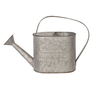 Decoratie Gieter 40x14x25 cm Grijs Metaal Plantengieter