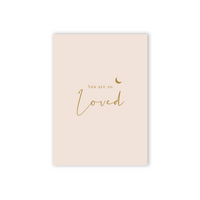 Kaart A6 'You are so loved'