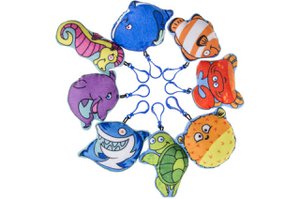 PLUSH KEYH. SEA ANIMALS