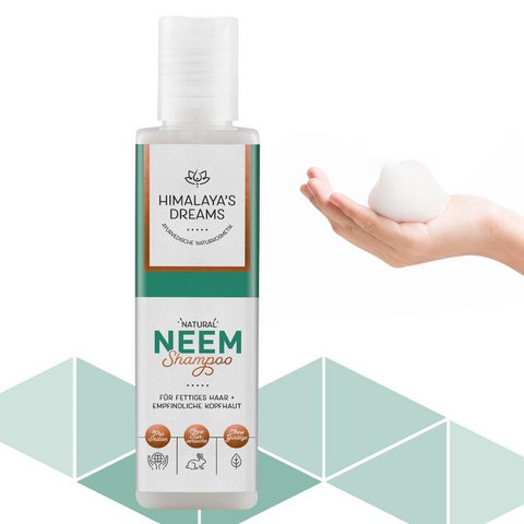 Ayurveda Shampoo Neem 200ml GECERTIFICEERDE NATUURLIJKE COSMETICA