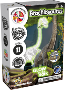 Glow-in-the-dark Fossil Excavations Science4You - Brachiosaurus