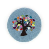 Topfuntersetzer TREE OF LIFE, Filz
