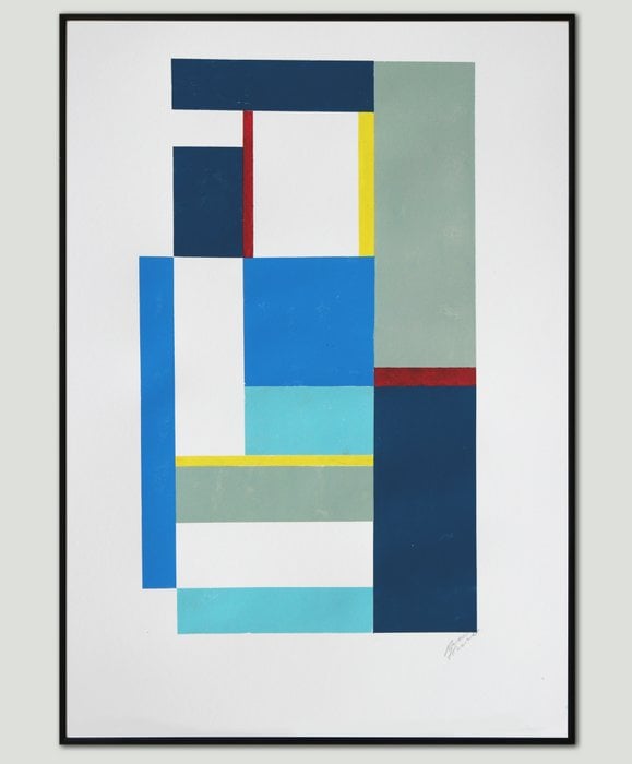 Art Print - Cubistic Modern Serie