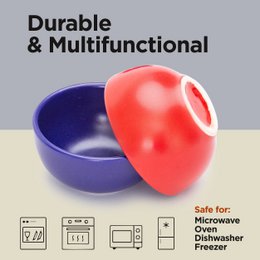 Kleine dekorative Porzellanschalen, 6er-Set, Matrix-Stil, 8 cm
