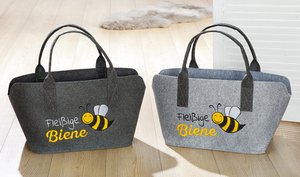Vilten tas "Busy bee" VE 4 dus