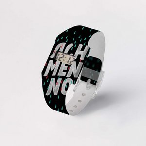 ACH MENNO Pappwatch / Paperlike Watch / Digital wristwatch made of Tyvek®