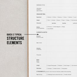 Journalist-Briefpapier-Notizbuch