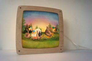 Plaat Feestje met treintje