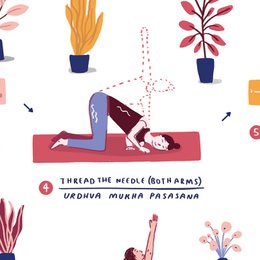 Yoga Impression artistique