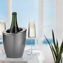 DEMI METAL - Vin- og Champagnekøler med Gel Bags Kit