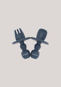 Siliconen Bestekset - Oceaanblauw