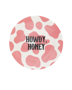 Dessertplaat "Howdy Honey" cowgirl -tijdperk