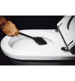 bbb La Brosse WC Bio-Sourcées Et Recyclées Gris Orage