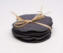 Muslin make-up removal pads (set of 10)