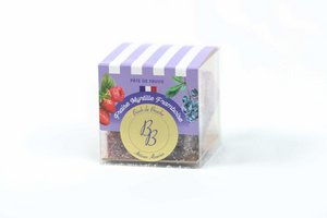 Fruchtgelee-Mischung: Erdbeere, Blaubeeren und Himbeere (180g-Box)