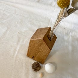 minimalistiske dekorative huse - 5 varianter - lavet af eg
