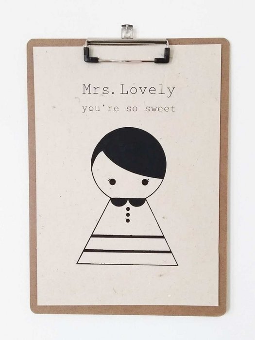 A4 Mrs Lovely