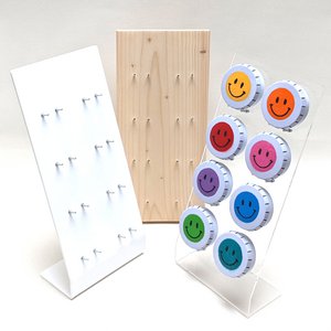 Sales stand for click-Klack-doses-Blanko, without goods