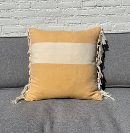 Beachie Cannes Geel 50 x 50 cm Kussenhoes zonder vulling