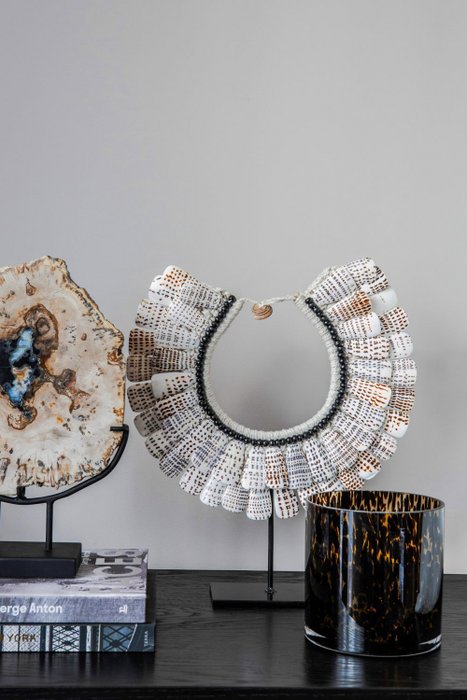 Schelpenketting op standaard 45cm
