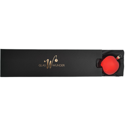 "holy christmas" - 8 cm Christmas balls red high gloss