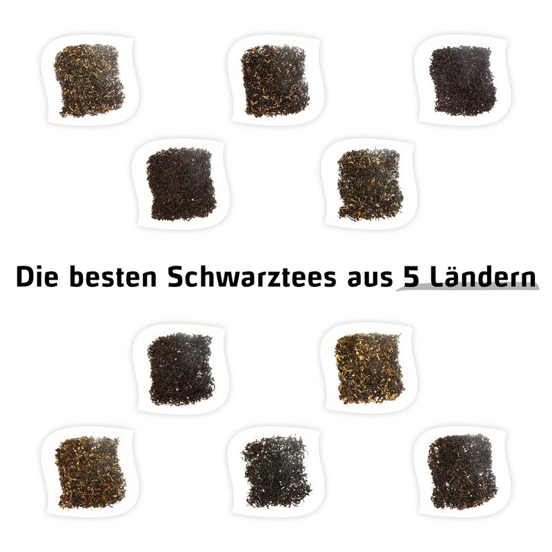 Tee smagesæt - Schwarzer Tee