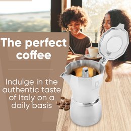 Moka-Kanne aus Aluminium, 300 ml
