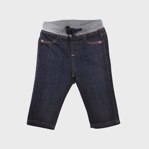 OrganicEra, Babyhose aus Bio-Denim mit geripptem Bund