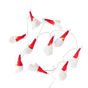 Lichterkette Weihnachtsmann 10 LED 165cm