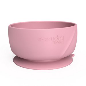 SILIKONSCHALE MIT SAUGNAPF ROSA