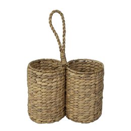 Bottle Caddy Carrier | 2-Bottle Holder for Wine, Beer, Soda at Party, Wedding, Dinner, Restaurant