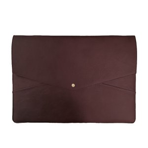 Laptop cover Jean - Dark Brown