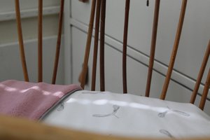 Kinderbettdecke Propeller-Teddy Pink