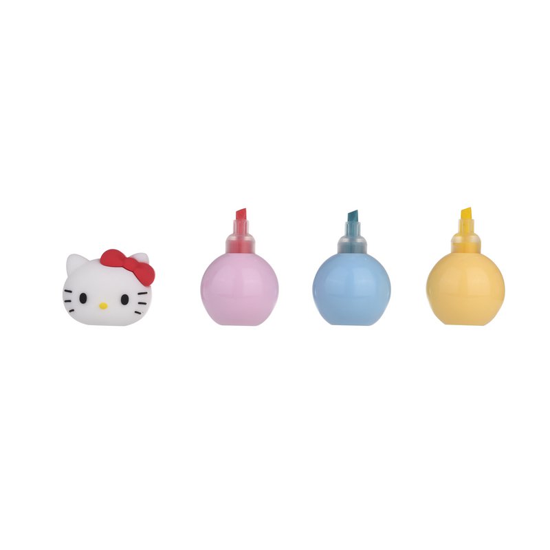 Surligneur 3-en-1 Hello Kitty & Friends avec Figurine 3D