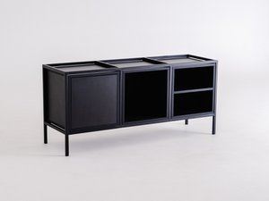 SKAP BLACK 3R1 MIX bookcase