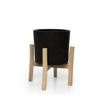 The Charcoal Low - Schwarz Natur - S