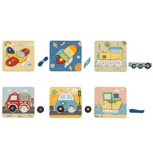 BusyKids Puzzle-Set “Transport”