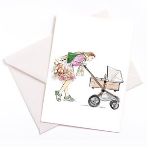Card with envelope | Happy baby